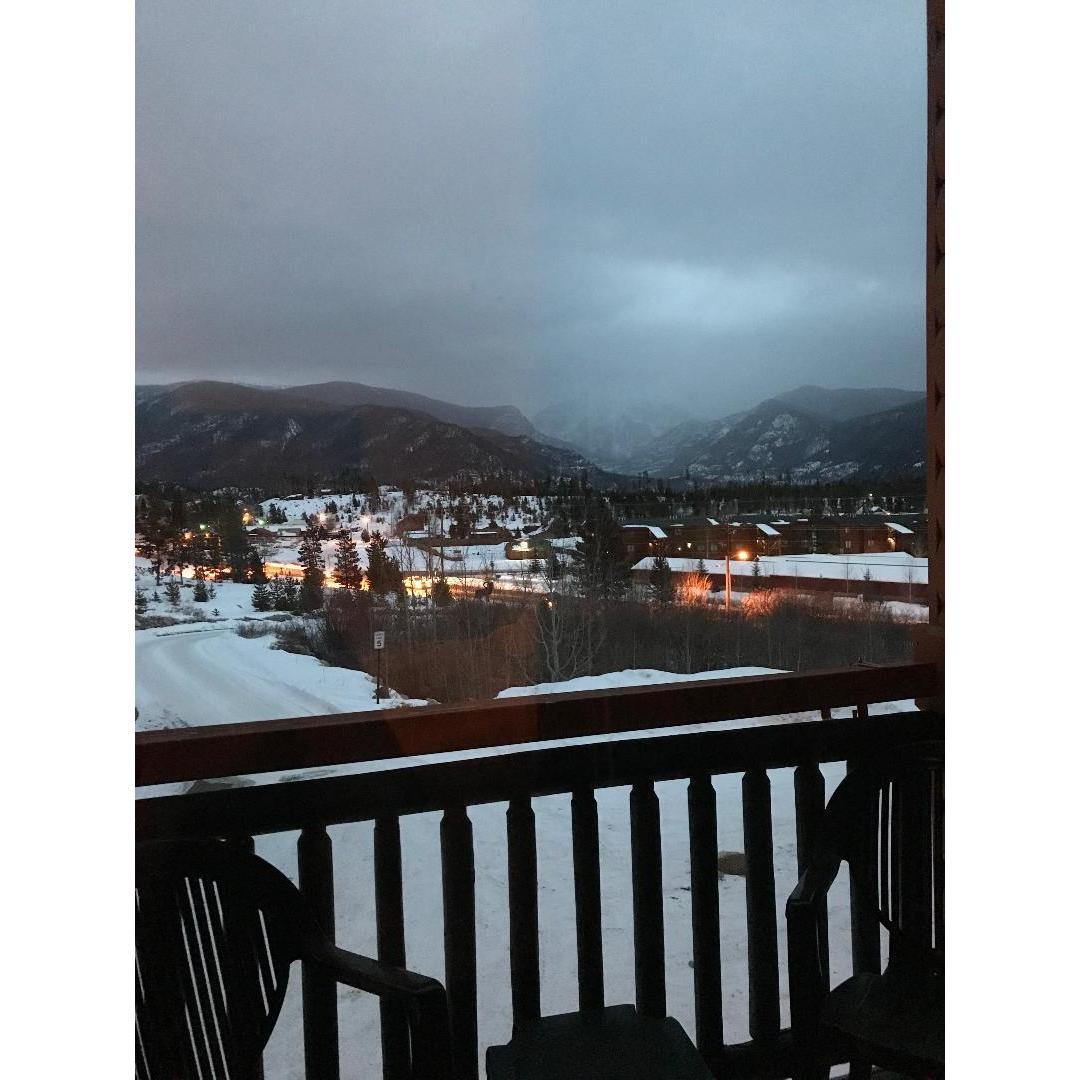 View from our room in Grand Lake.