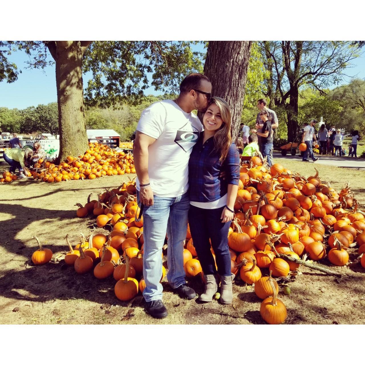Our first Pumpkin Patch together