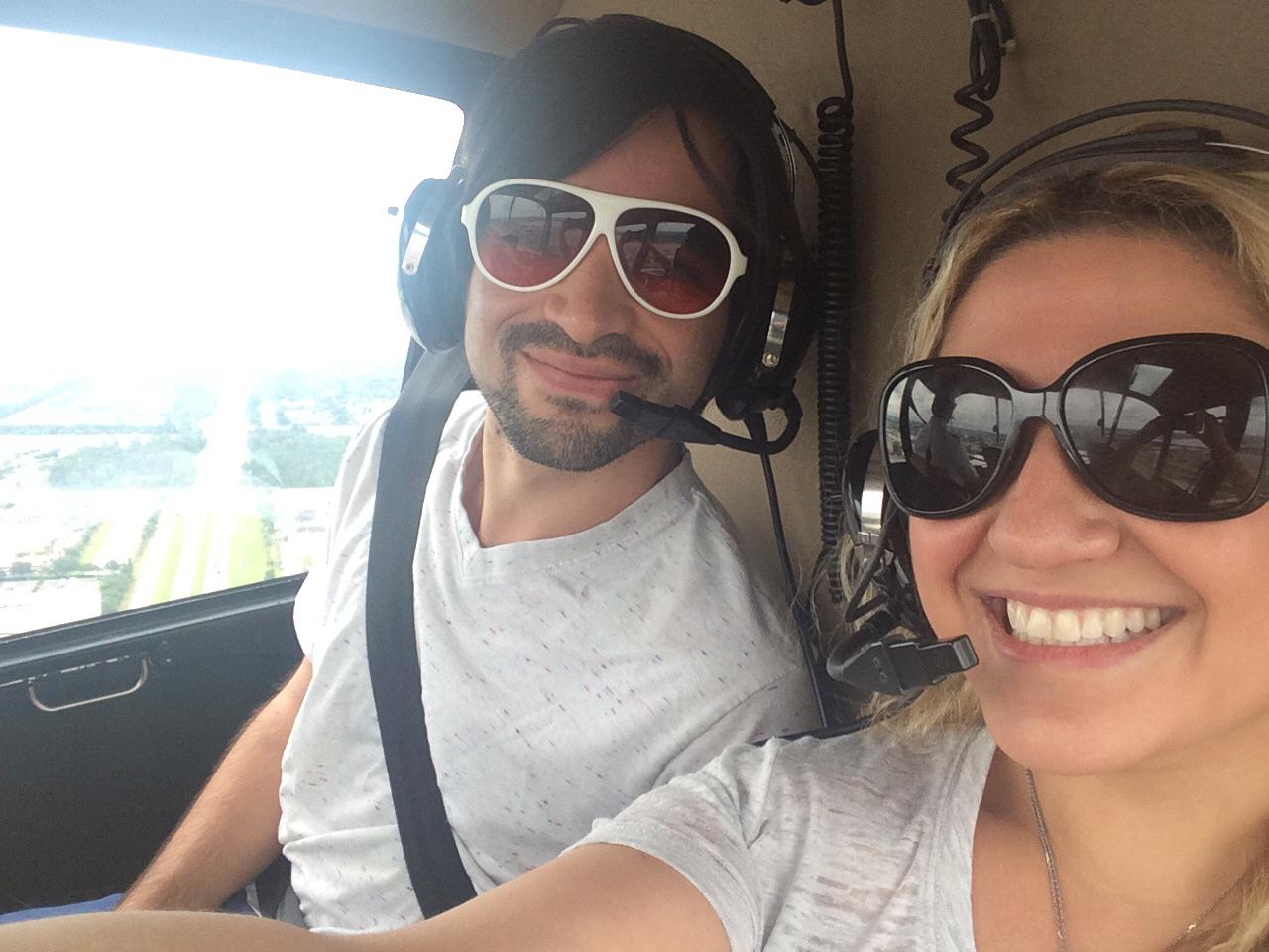 Helicopter ride