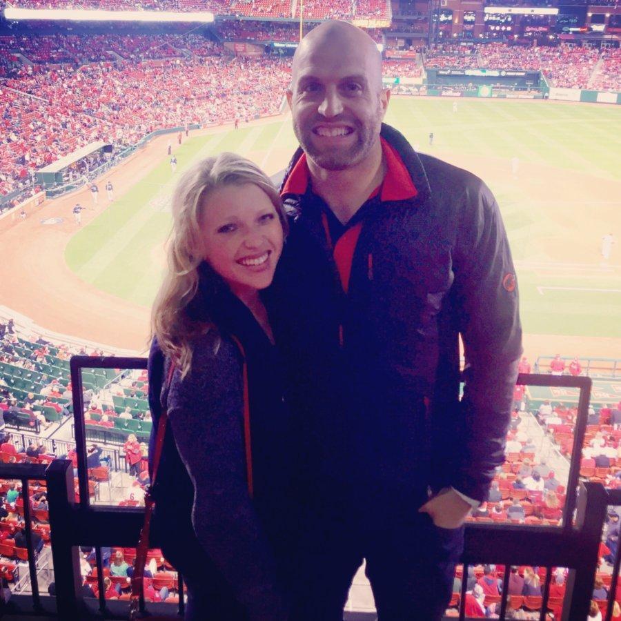 First dating anniversary at the ballpark (shout-out to Aunt Christy and Uncle Jeff for the tickets!)