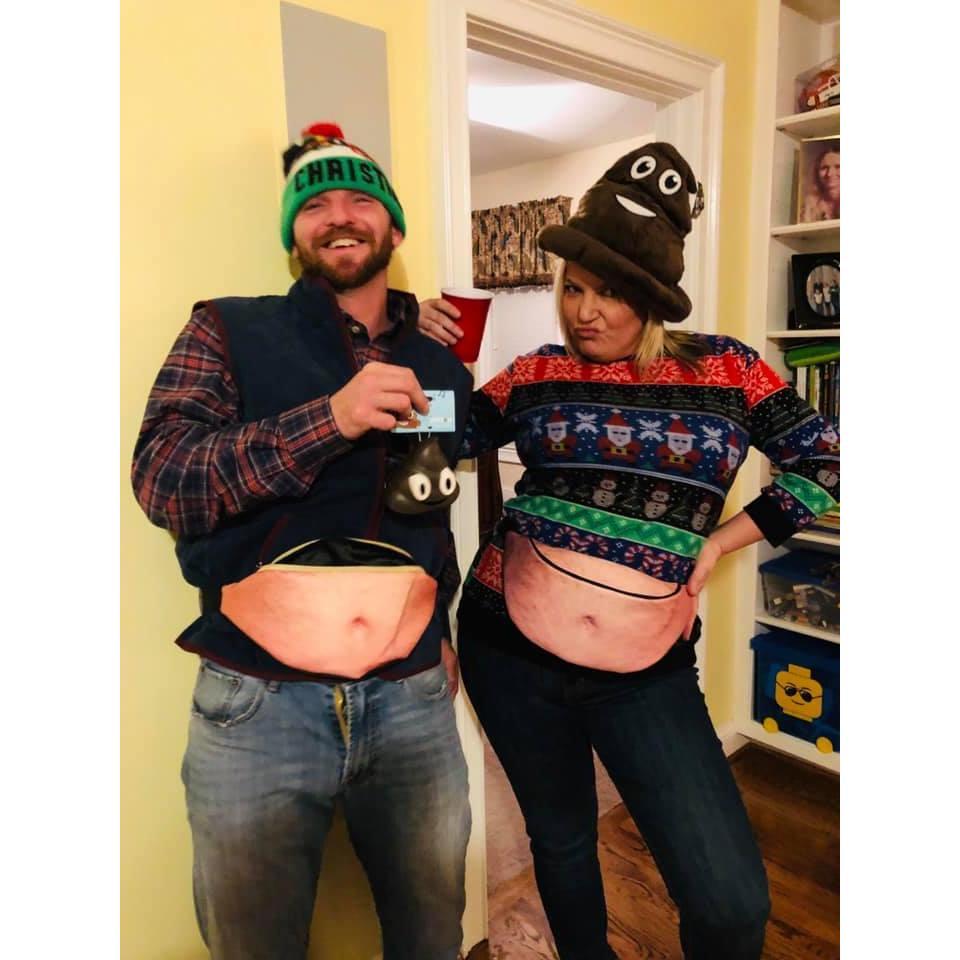I don’t care what anyone says, we hit the jackpot at the Christmas party gift exchange!