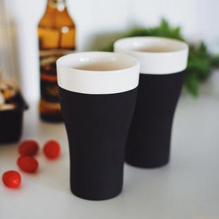 White Line Tumbler, Set of 2