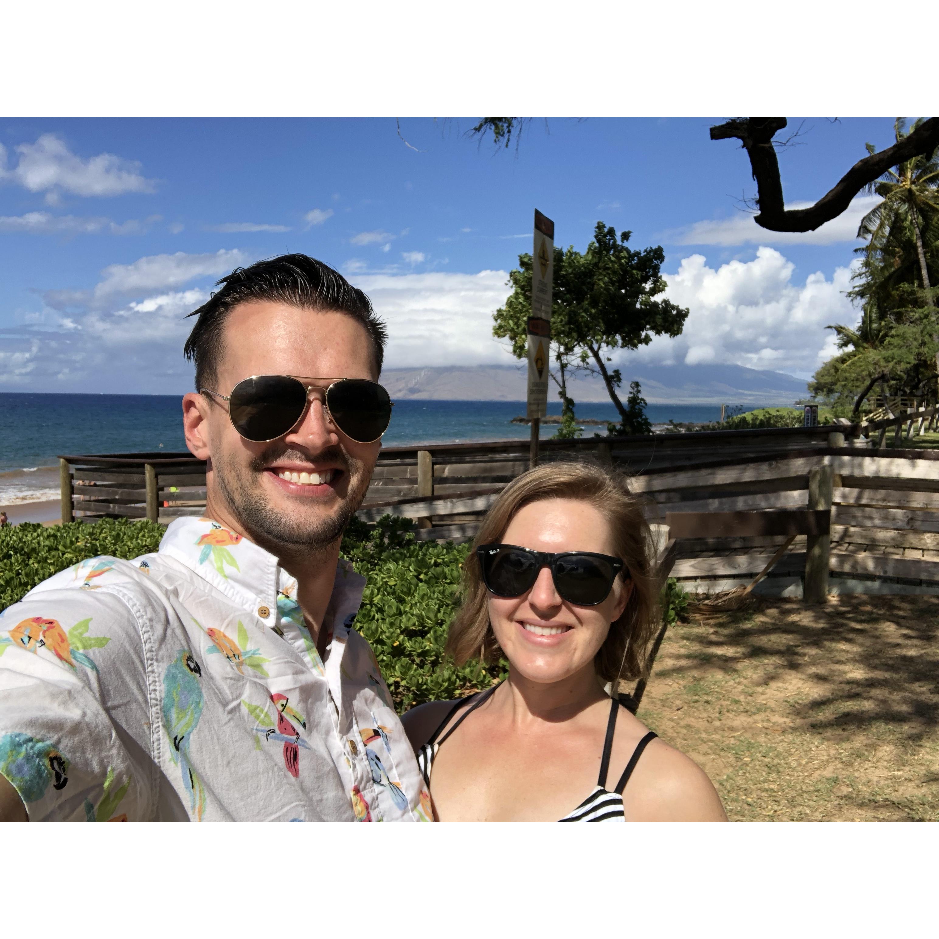 Kihei is our favorite area of Maui that we have visited almost annually since Liz moved out to SF. This photo is from Feb 2019 when we went exclusively to whale watch.