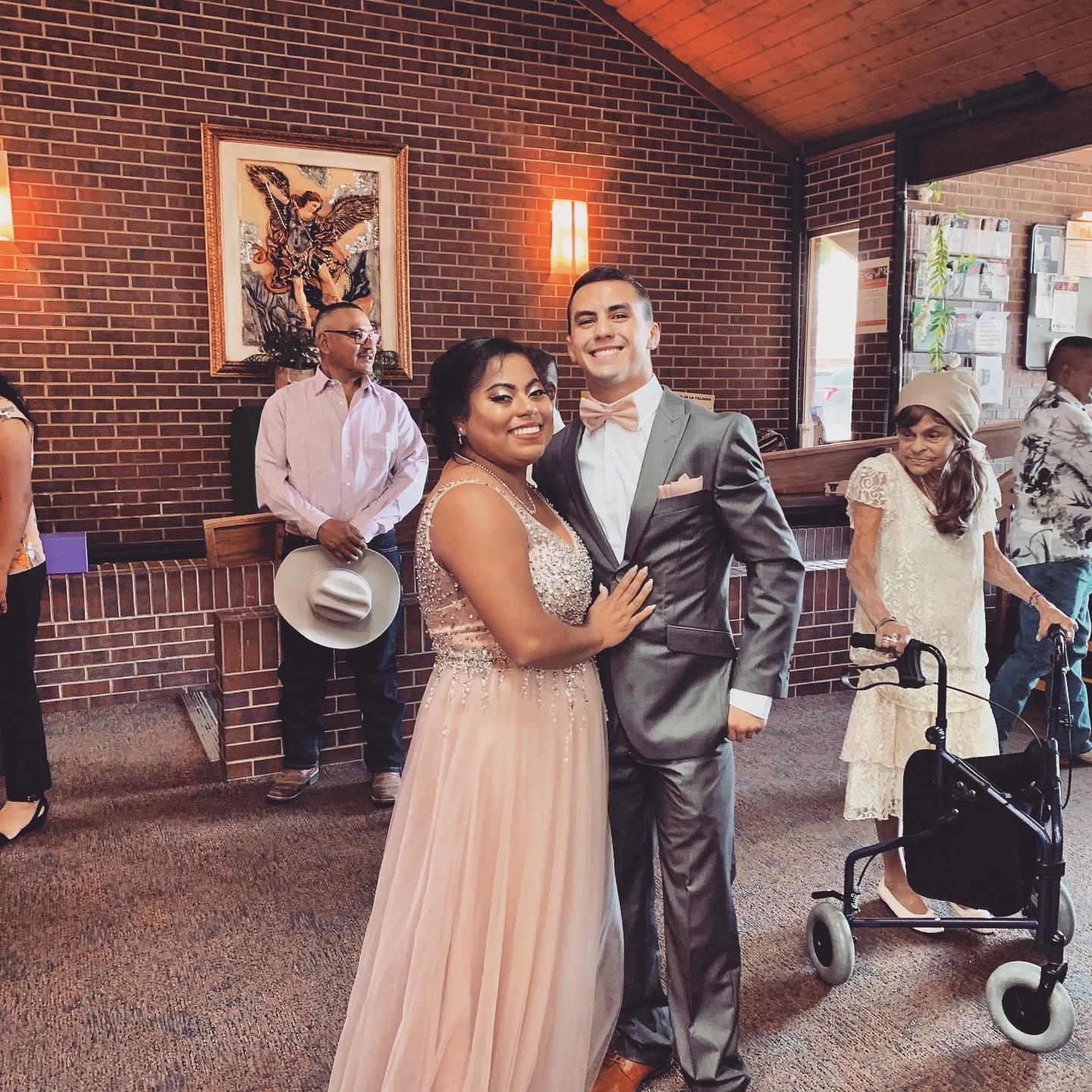 One of our first big family event together!