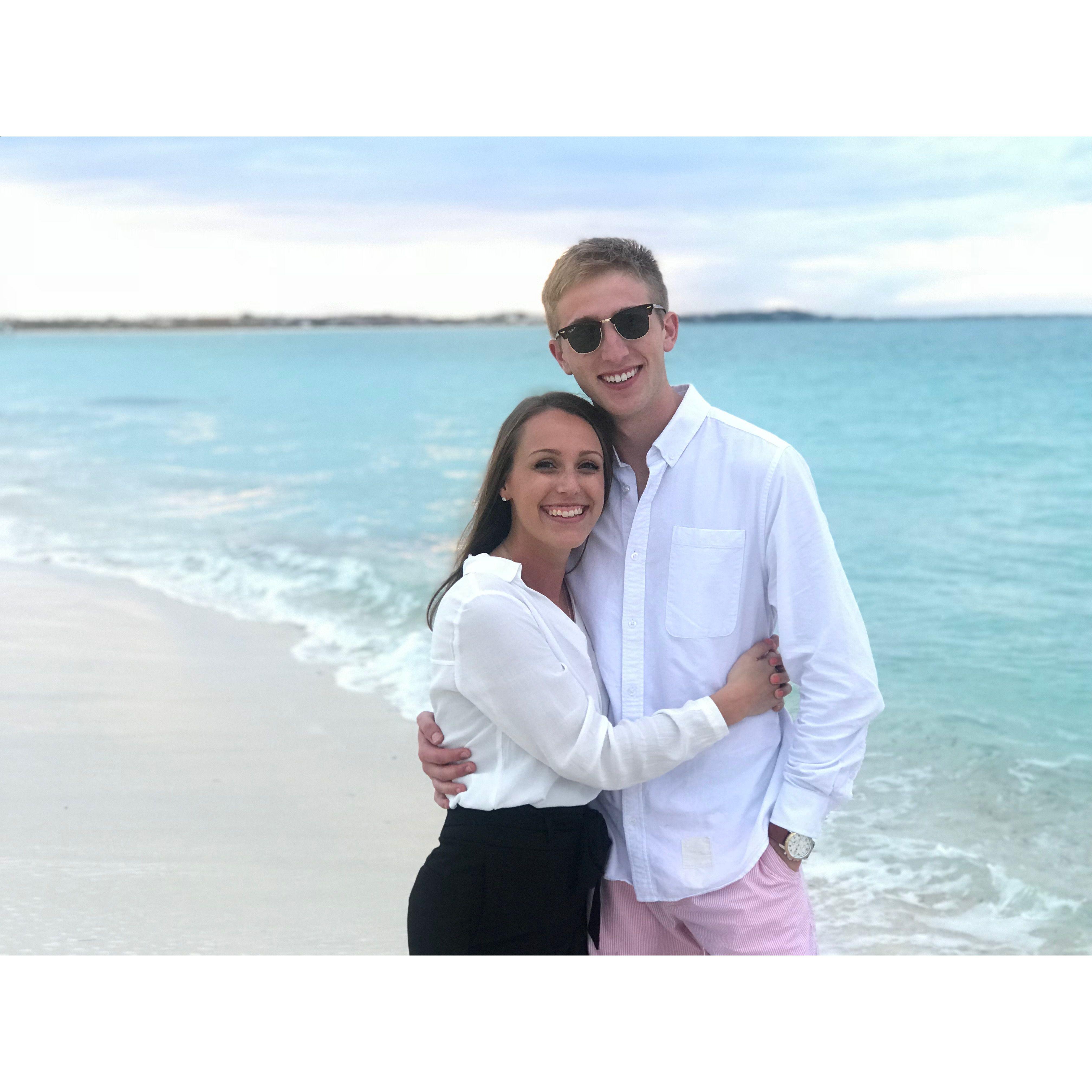 Nov 2017 - Turks and Caicos. Bond family vacation.