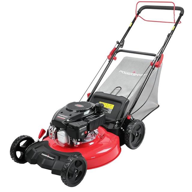 PowerSmart Self Propelled Gas Lawn Mower 21-Inch 170cc Engine 3-in-1 RWD DB2321 2024 Version