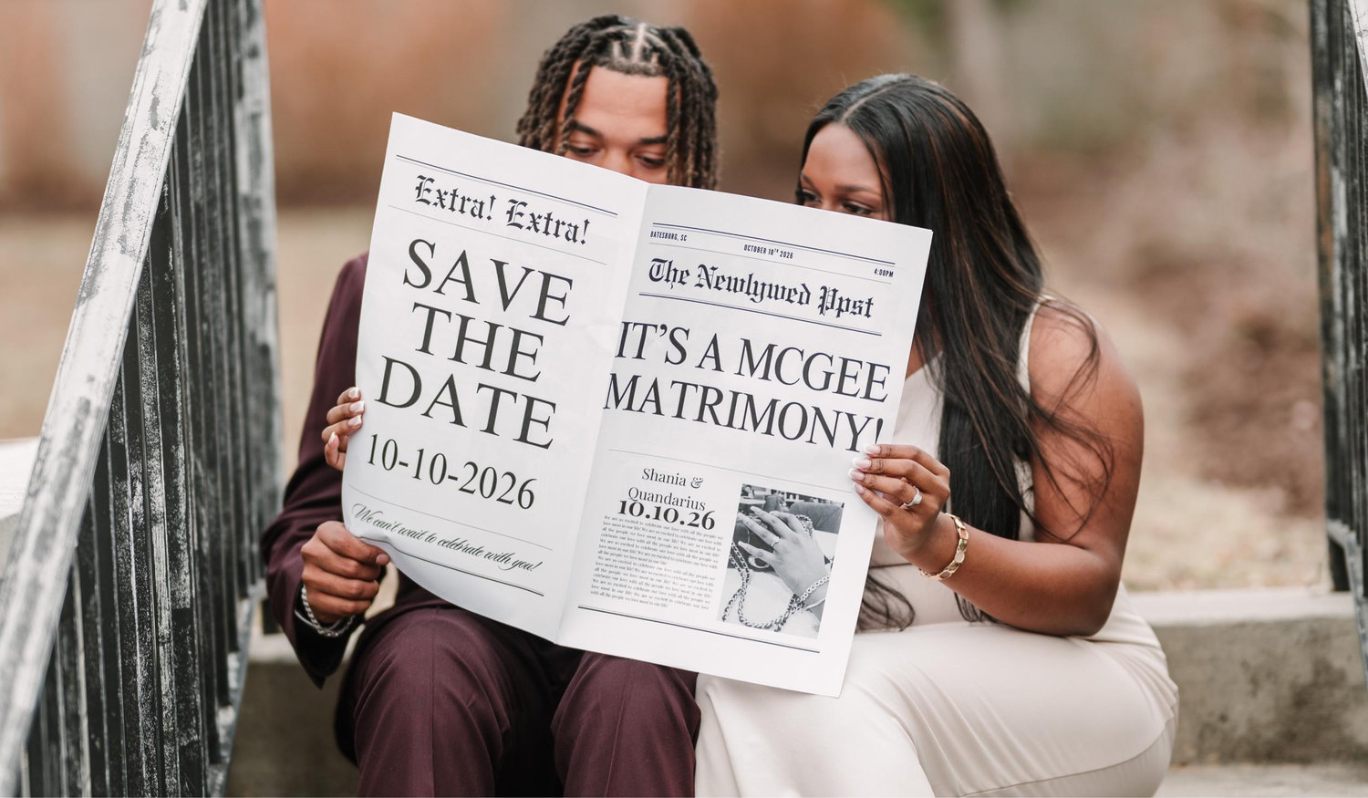 The Wedding Website of Shania Jackson and Quandarius McGee