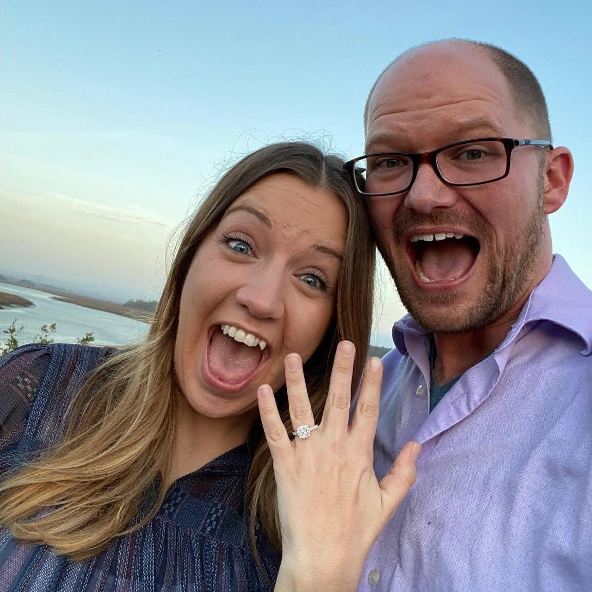 We're ENGAGED!