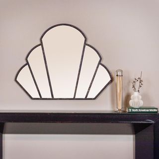Nova Scallop Shaped Wall Mirror
