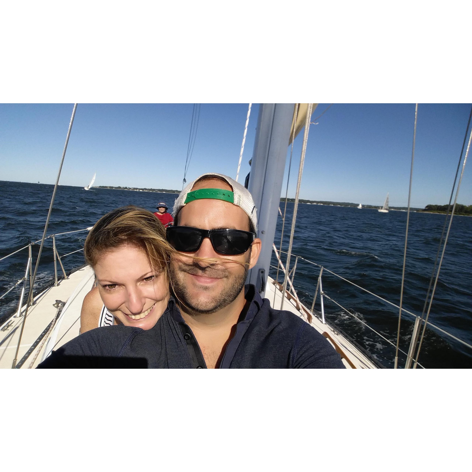 Sailing on "Journey"