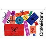 Crate&Barrel gift card