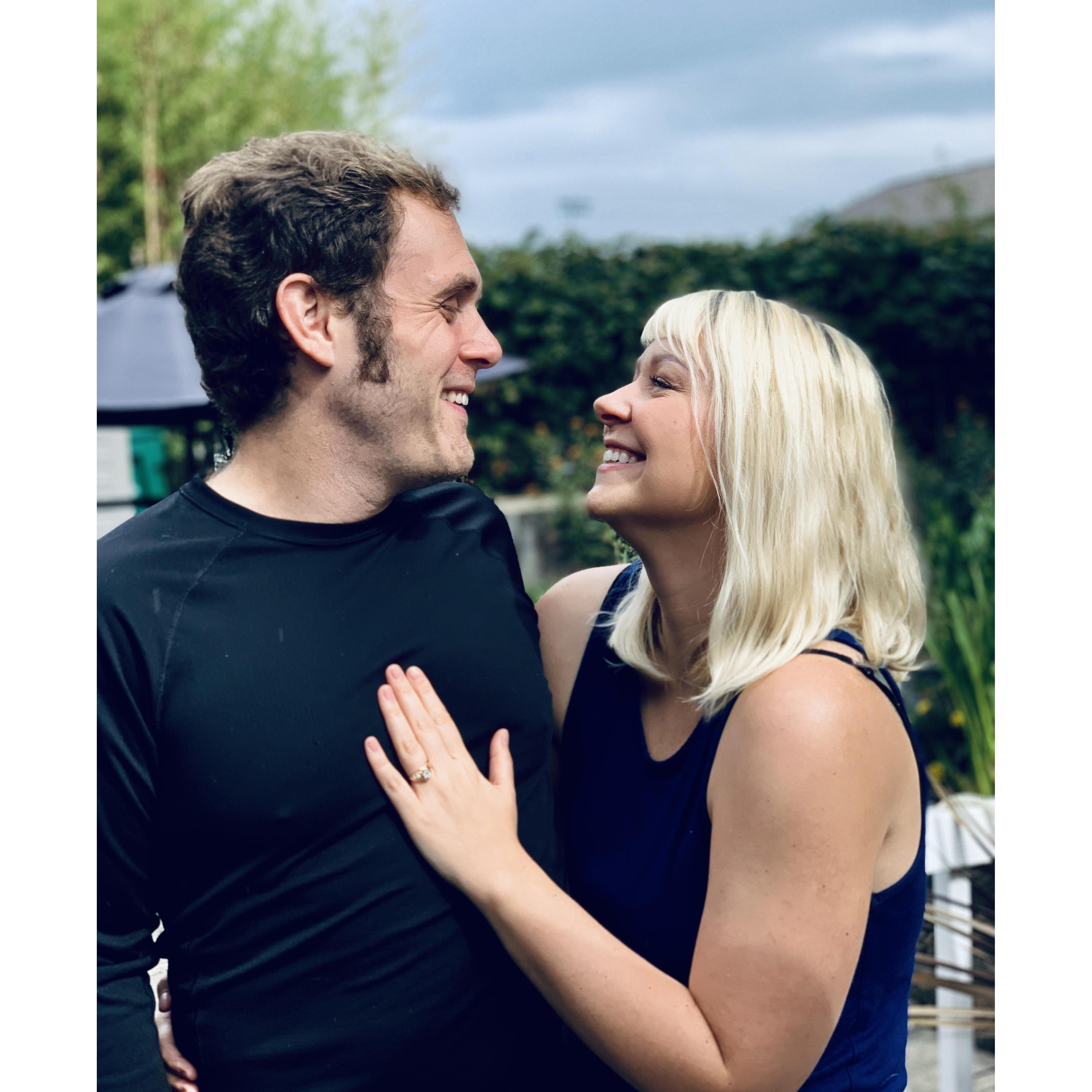 That time we got engaged!