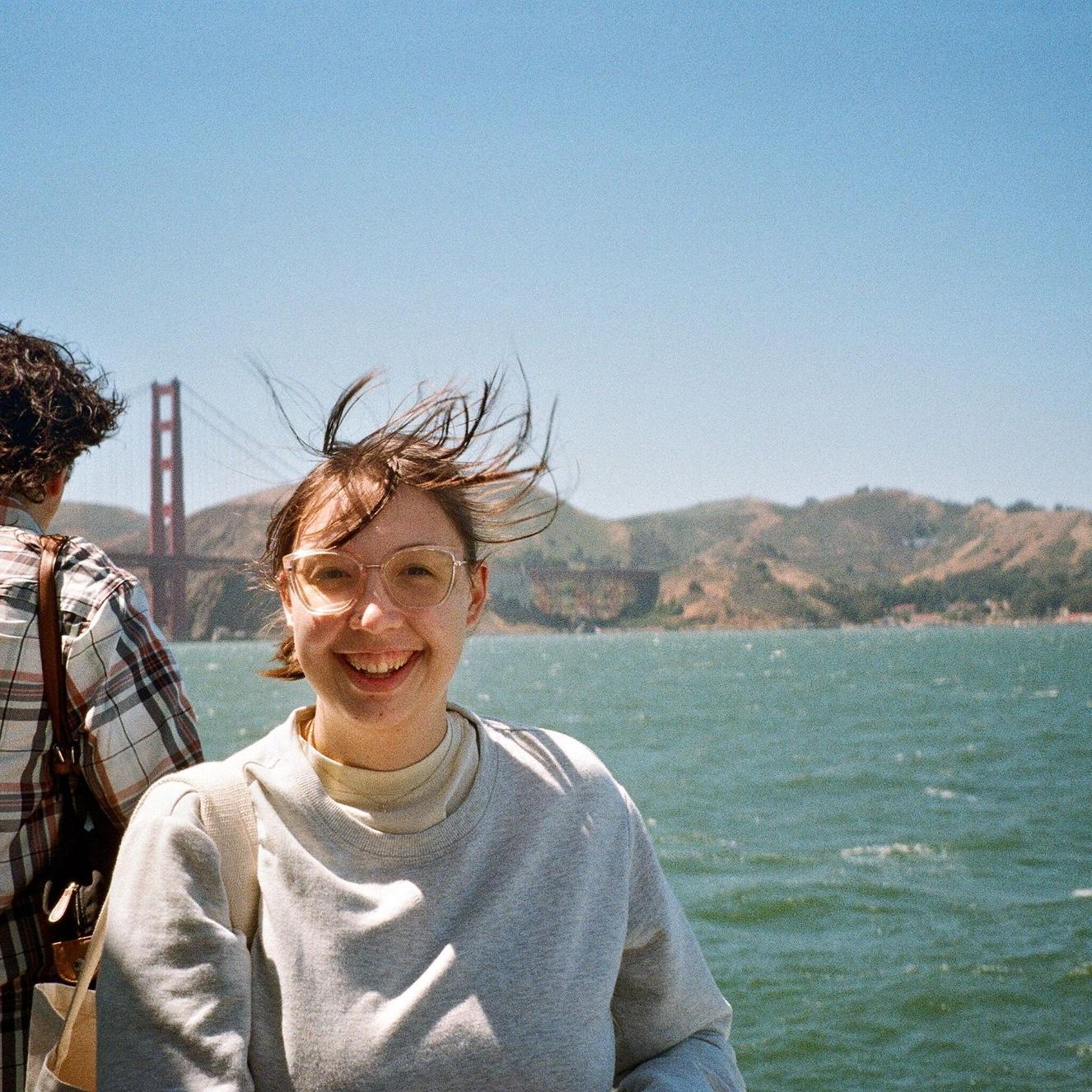 A little film picture taken by Michael from San Francisco! One of his favorite photos of Naomi!!