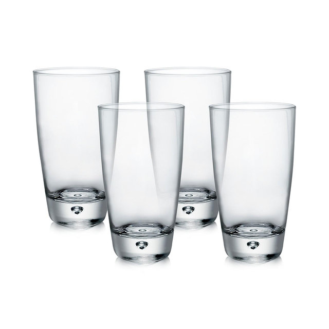 Bormioli Rocco Luna Set of 4 Highball Glasses