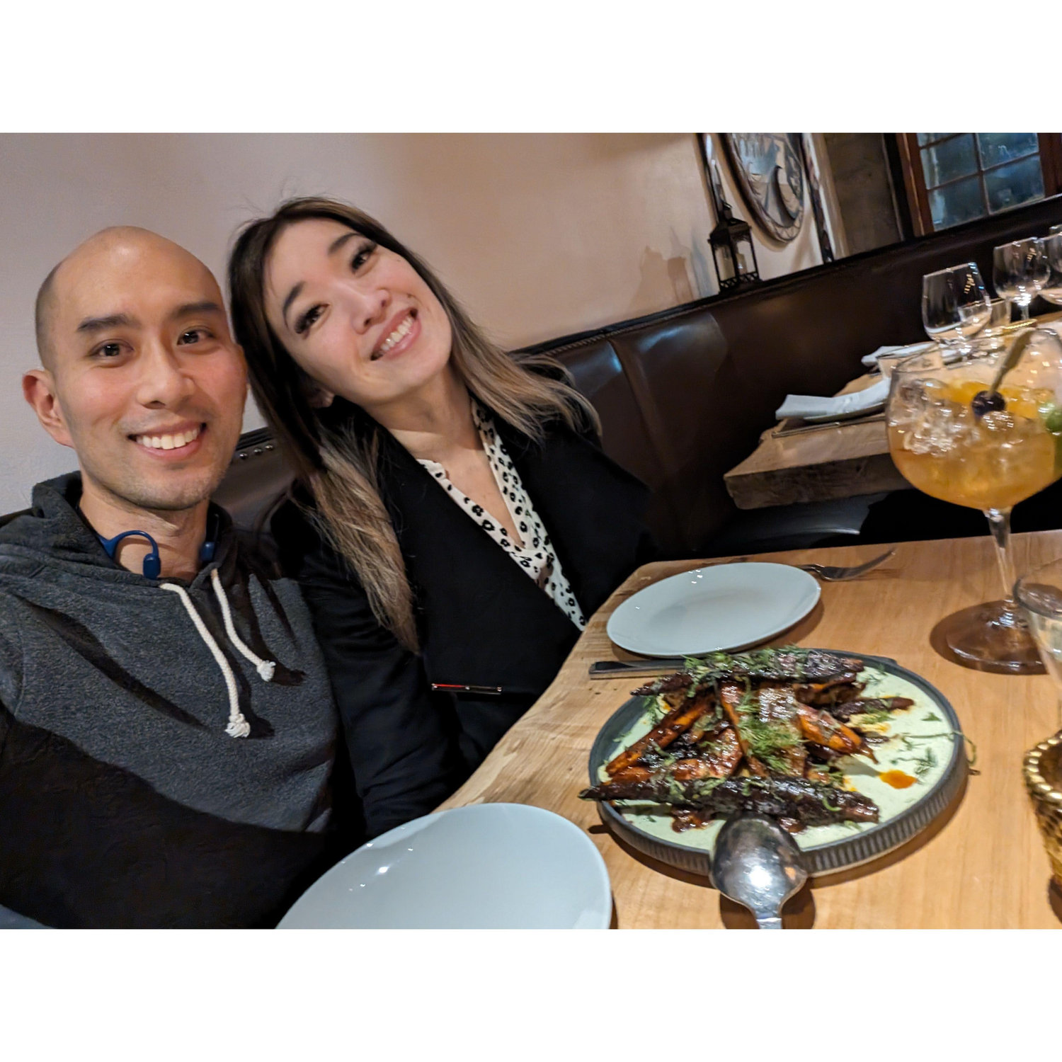 One of our many visits to our favorite restaurant in Aberdeen; Rediviva.