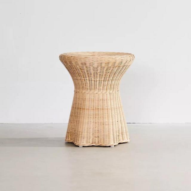 Pierce Wicker Side Table