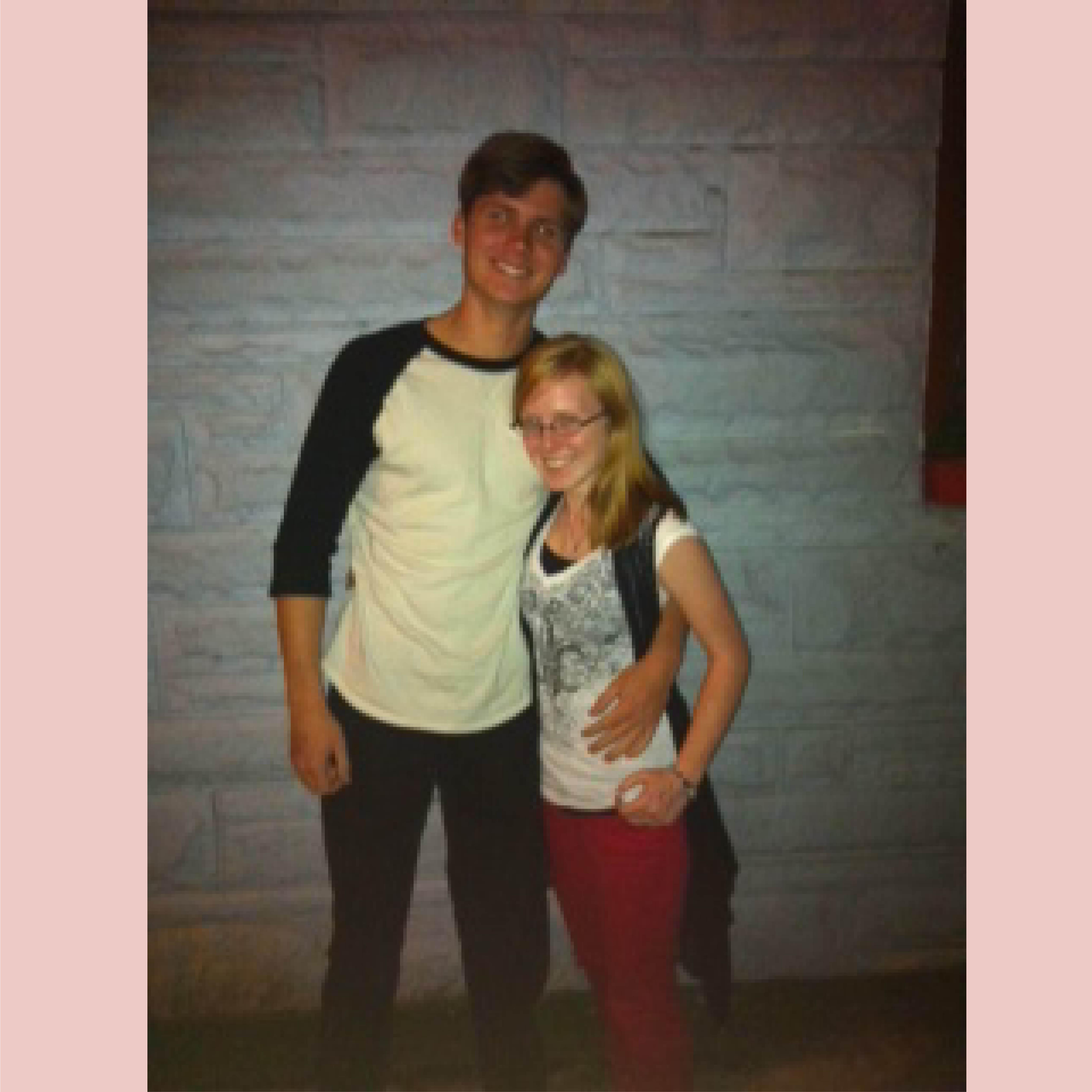 (2014) Our first concert together at the Hoosier Dome