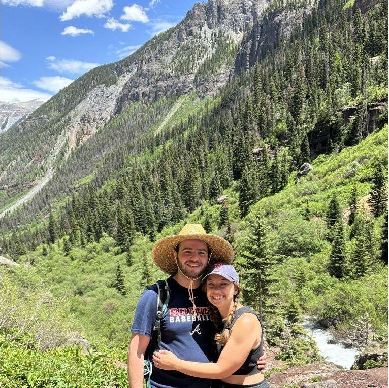 Hiking in Telluride, Colorado.