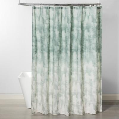 Jacquard Printed Shower Curtain Smoke Green - Project 62™