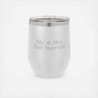 Personalized Insulated Stemless Tumbler & Lid