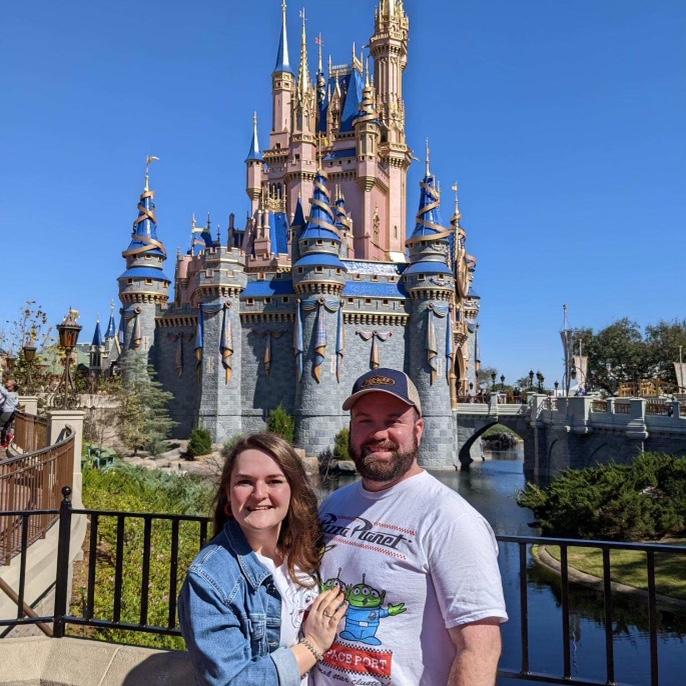 February 2022: our first time at Disney together