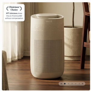 Sans Air Purifier - HEPA 13 Filter, Activated Carbon and UV-C Light | Sans