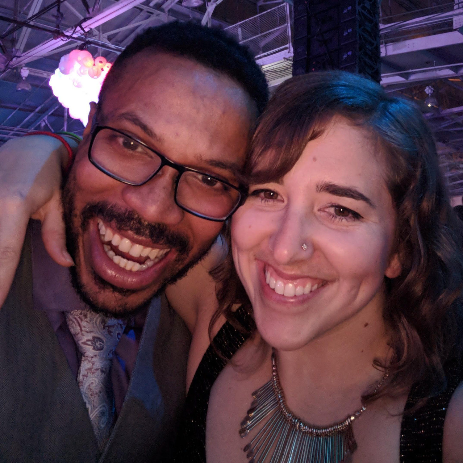 Celebrating our first NYE together in San Francisco.