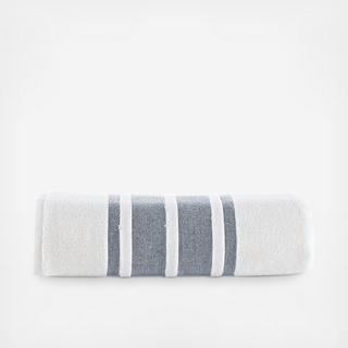 Contrast Border Bath Towel