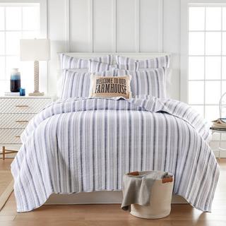 Rochelle Stripe 3-Piece Quilt Set