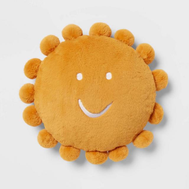 Sunshine Pillow with Poms - Pillowfort™