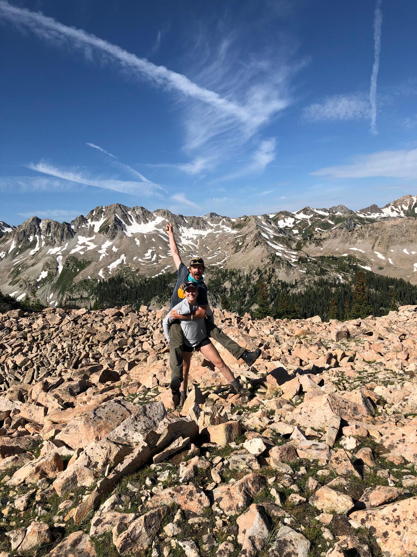 Backpacking trip with some of our closest Carbondale friends.