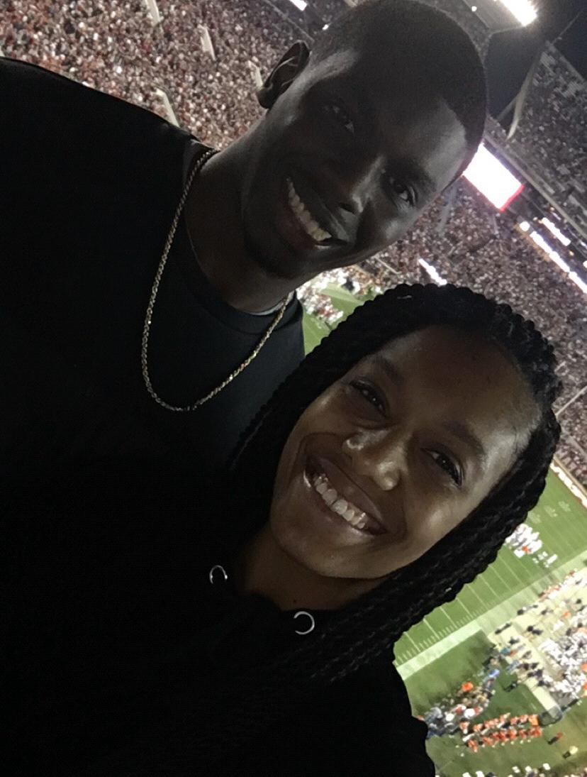 Denise & Tommy at the Iron Bowl (Alabama vs Auburn)