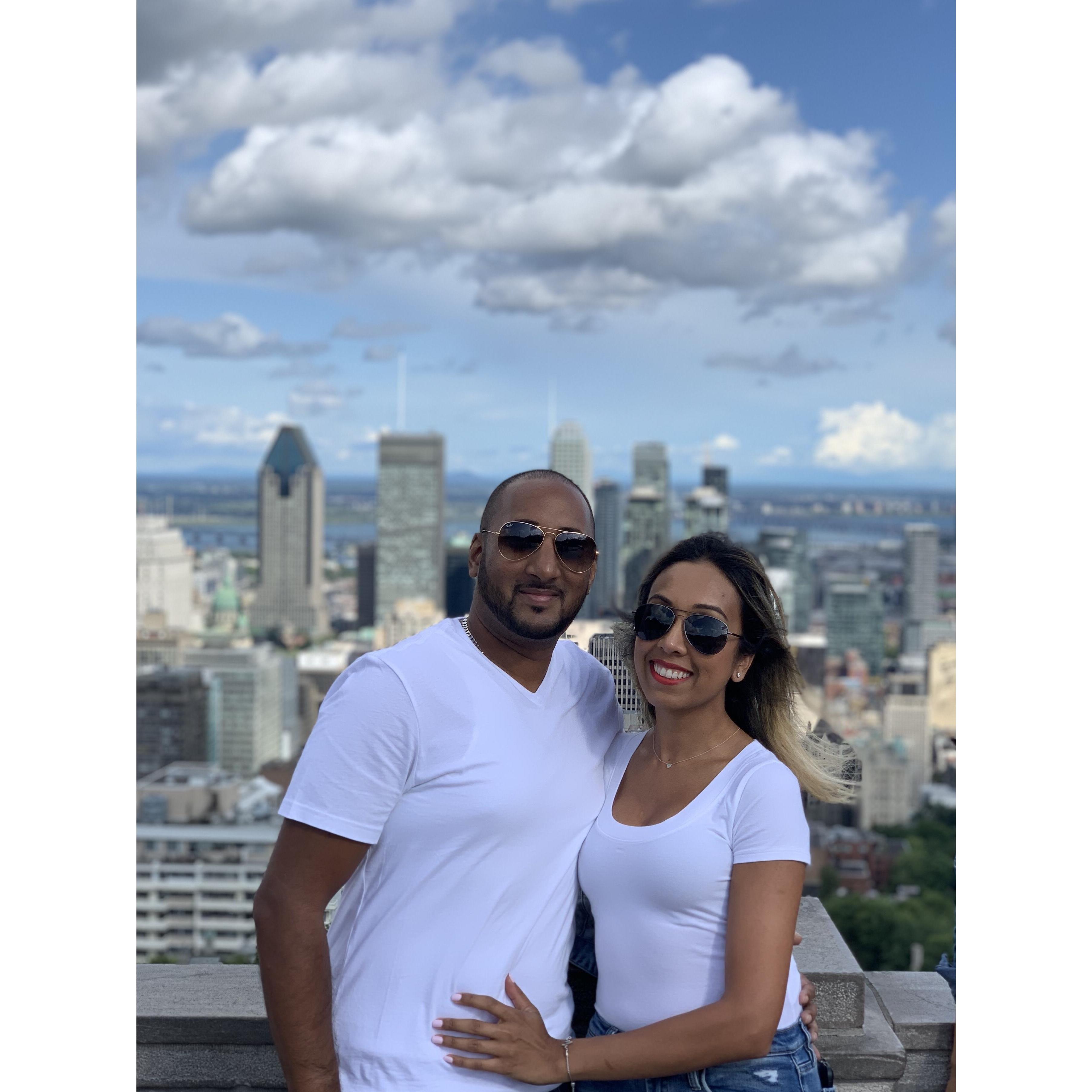 Beautiful views of Montreal, Canada.