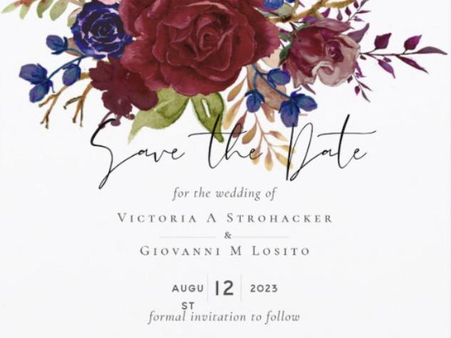 The Wedding Website of Victoria Strohacker and Giovanni Losito