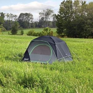 Coleman Skydome Tent with 5 Minute Setup, 4-Person Weatherproof Tent with Rainfly & Carry Bag, 20% More Headroom Than Traditional Canopies