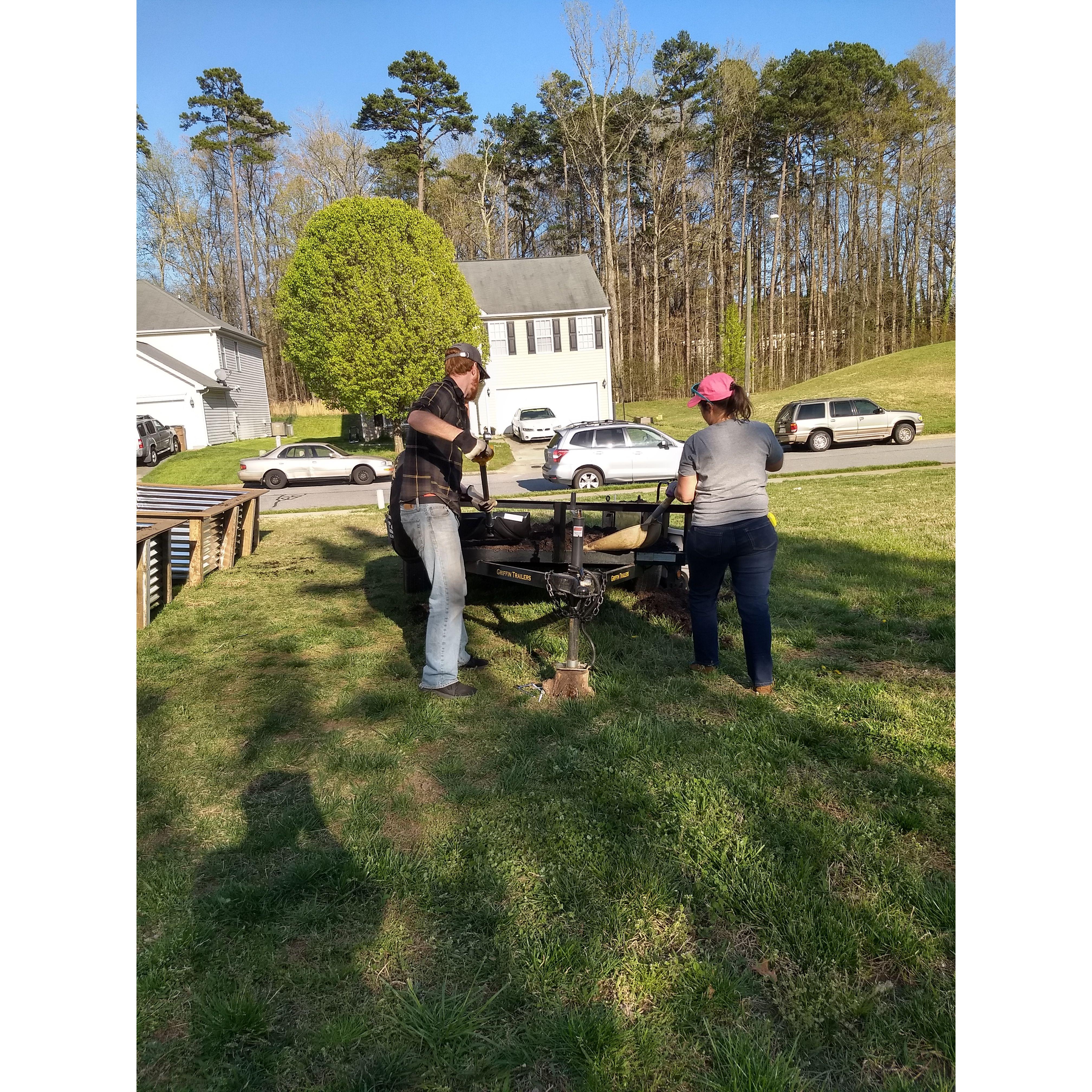 Garden prepping!