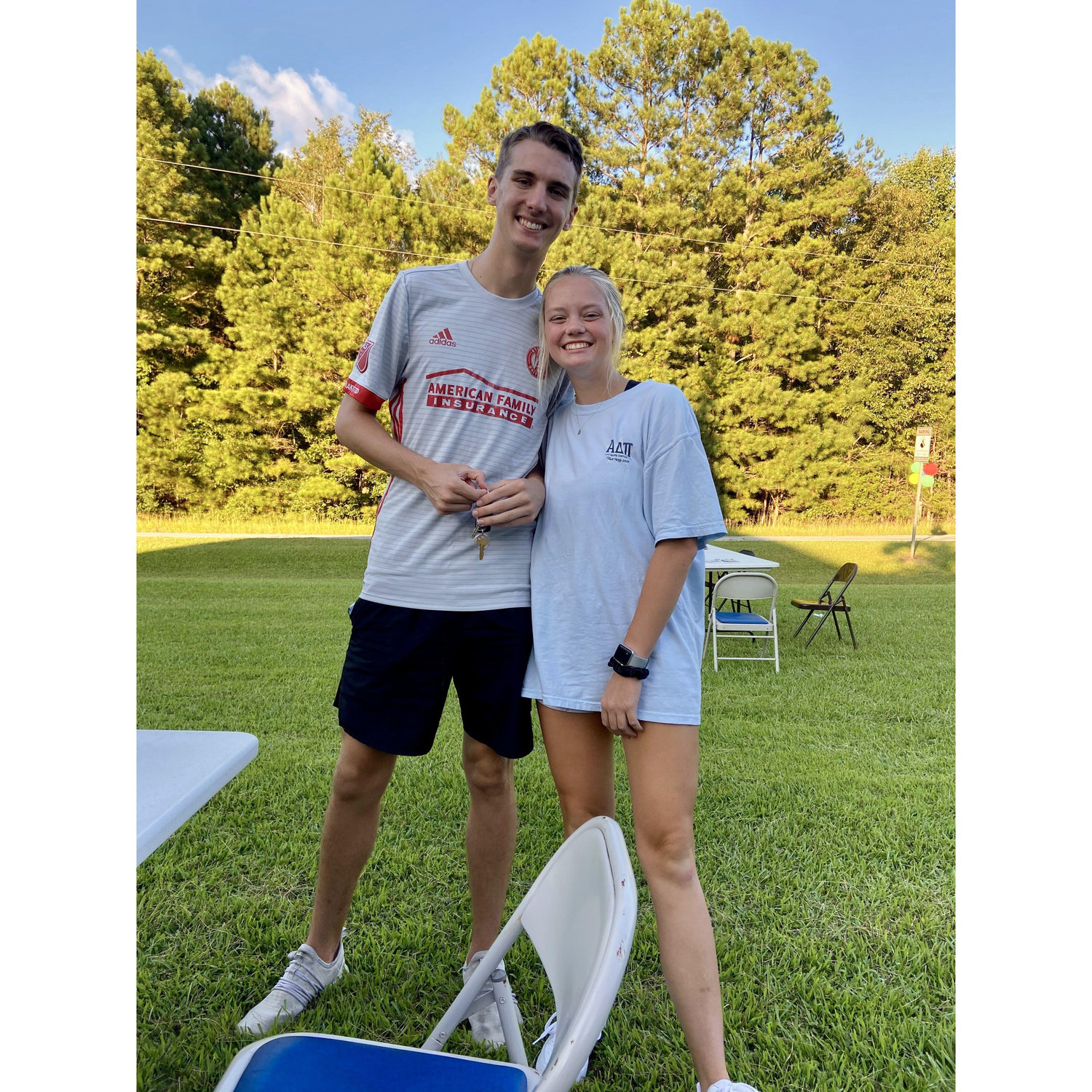 kicking off sophomore year with an athens visit, august 2021