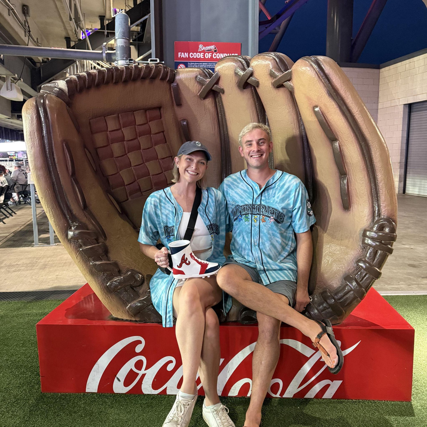 Mariners vs. Braves game in Atlanta for Megan's Dad's 65th Birthday.