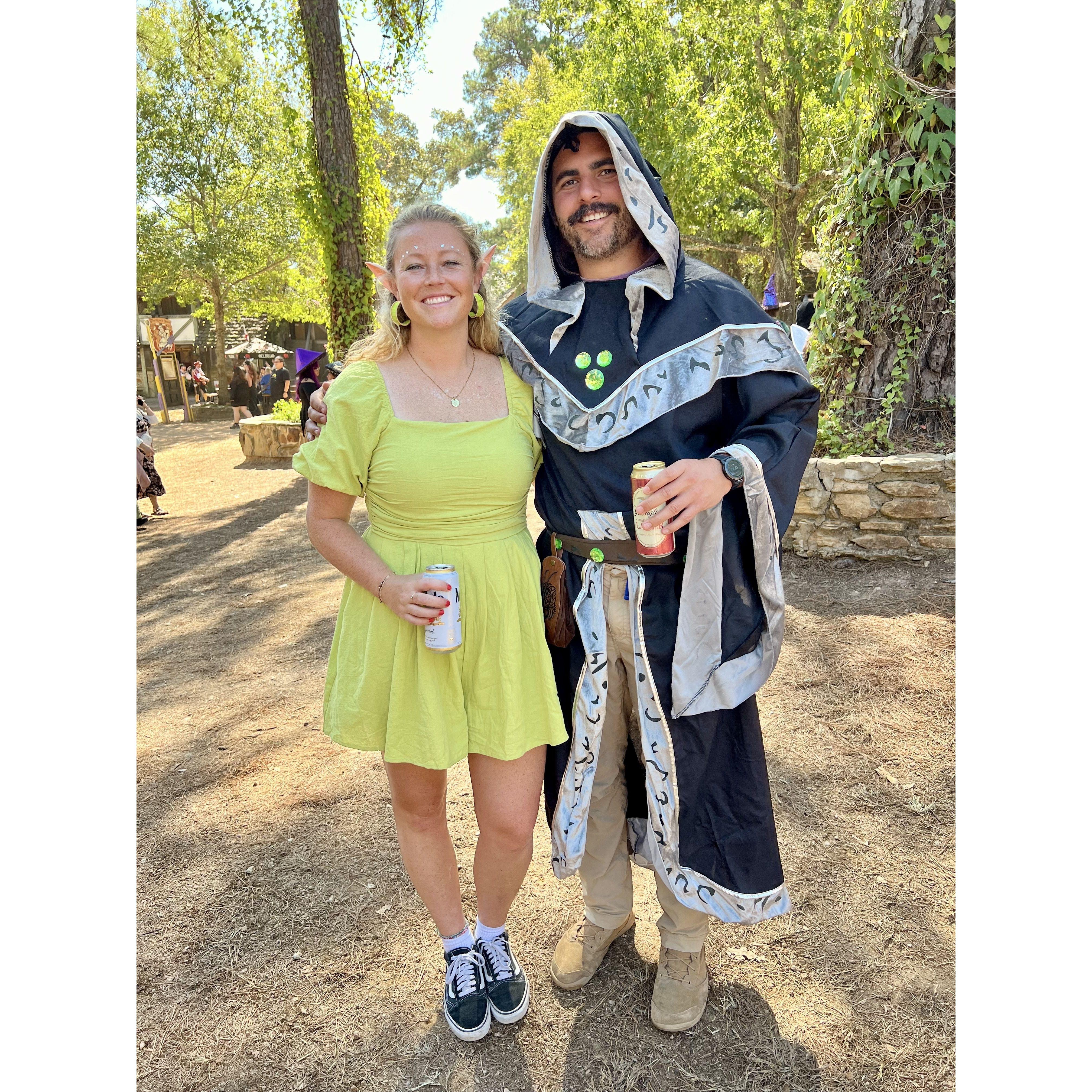 Love spending time down in Houston, TX and attending the Renaissance Fair