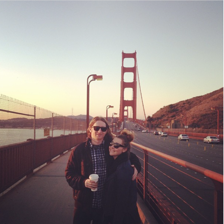 That ONE time we walked across the bridge at 6am