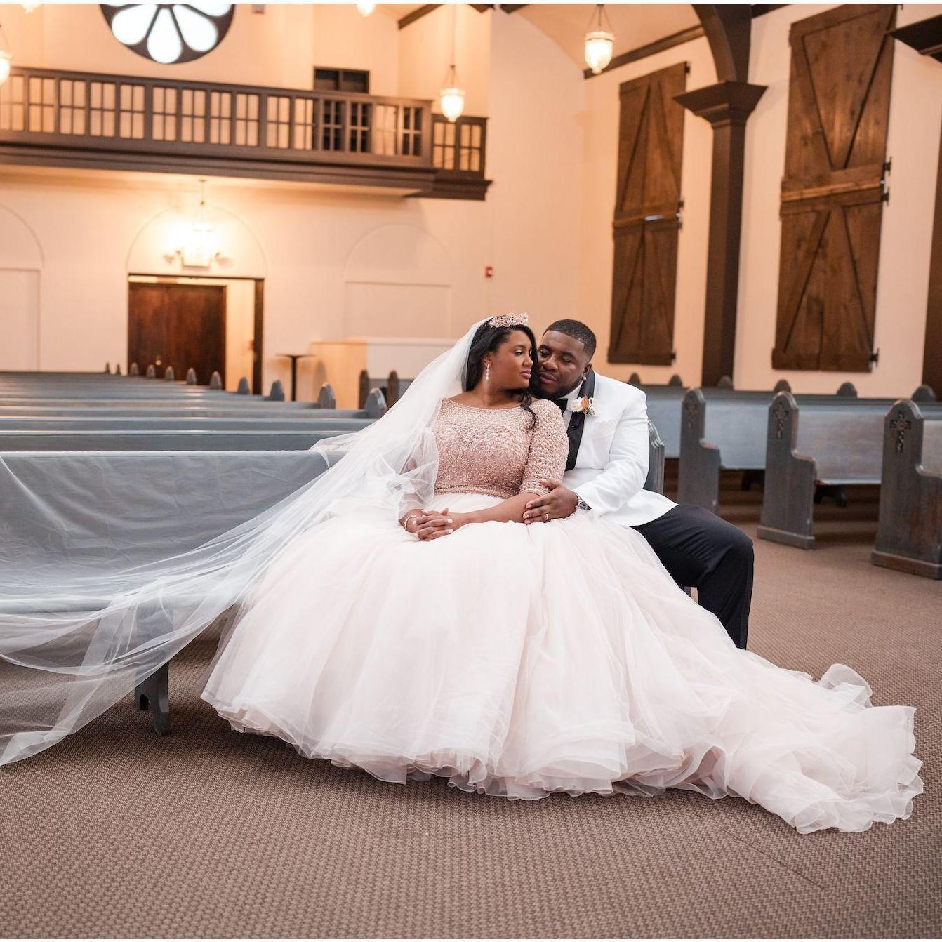 View our professional wedding photos from the special day here: https://photos.app.goo.gl/zgTCSV6m94hCZh2XA

We are adding photos as quick as we can!