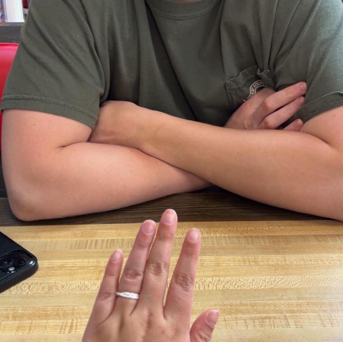 The second night of the rodeo, Eli had a REALLY bad allergic reaction and we had to leave the rodeo grounds to get him help. Once he was okay, we decided to hit Waffle House.