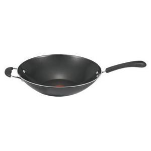 T-fal Thermo Spot Jumbo Wok - Black (14")
