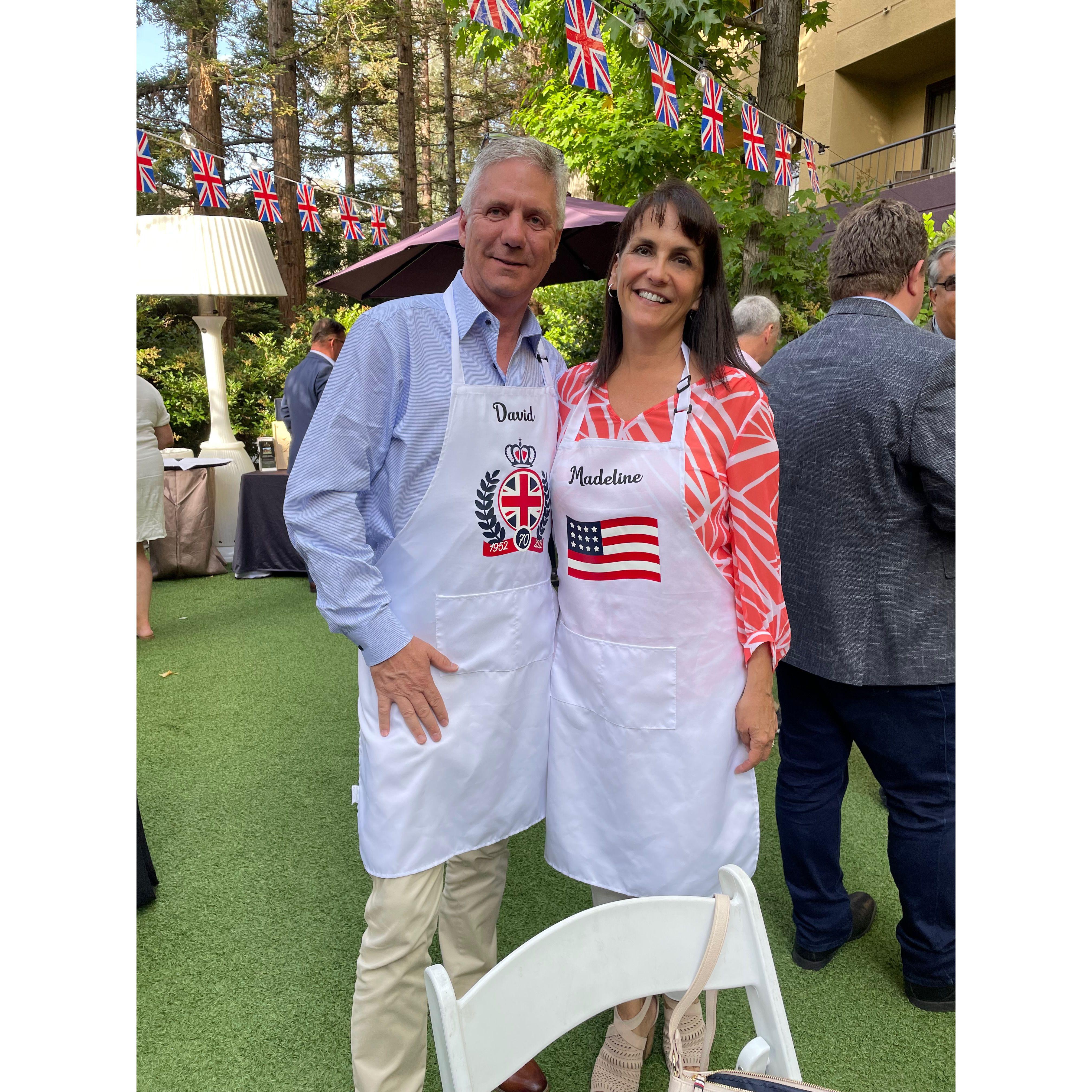 The Queens Jubilee British Bake Off Competition. We Won 2nd Place!