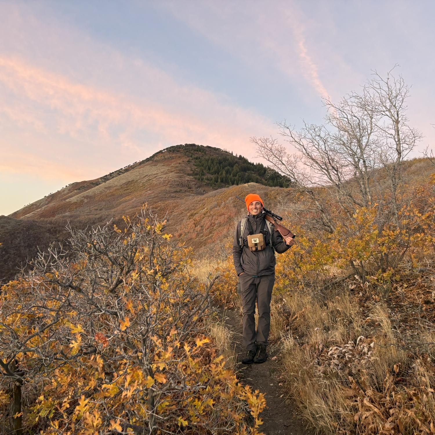 A hike in the foothills behind our home in SLC, UT. Fall 2025