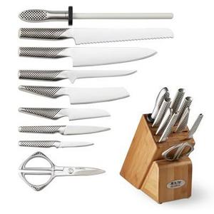 Global Classic 10-Piece Wood Block Set