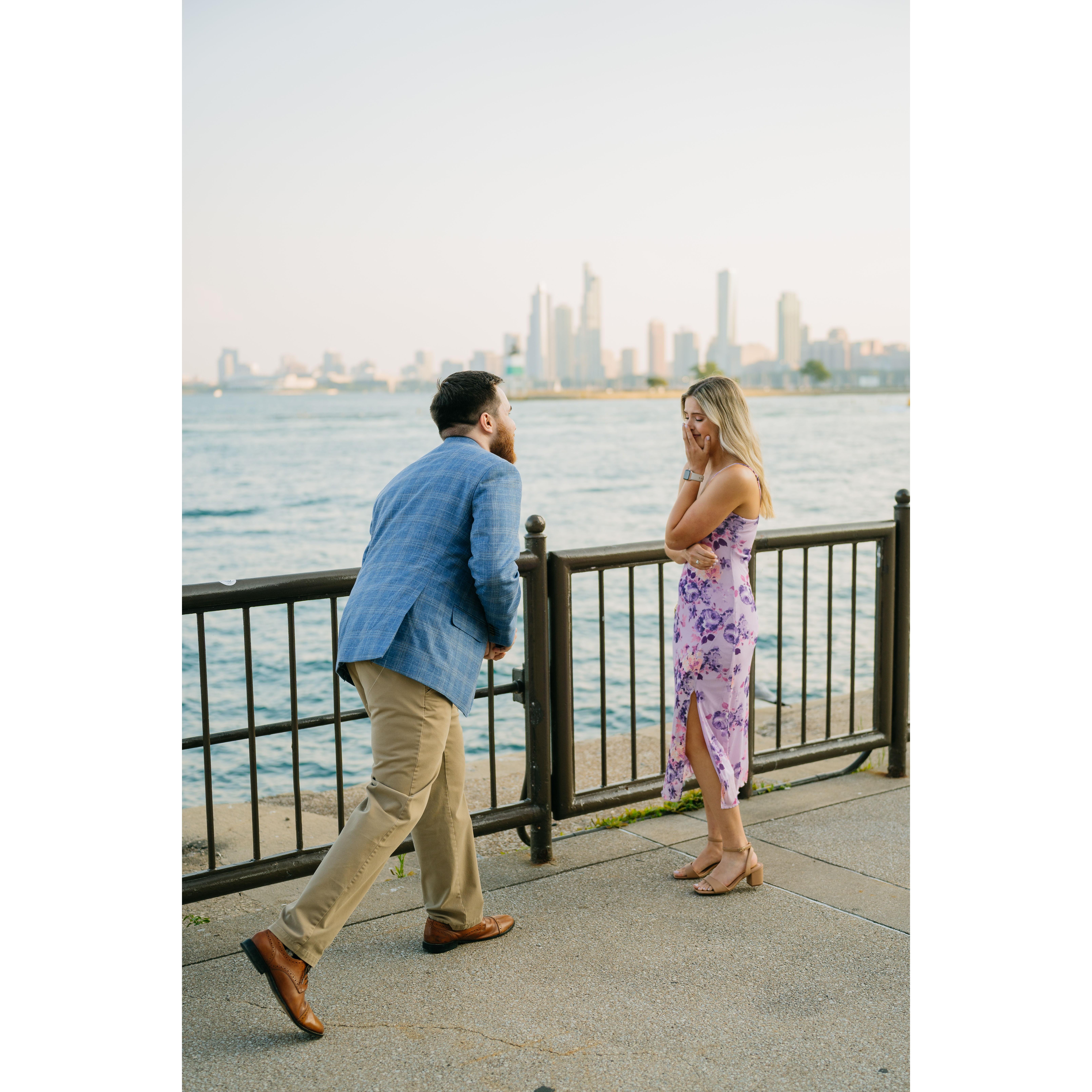 july 11, 2024- our ninth anniversary and the day we got engaged!