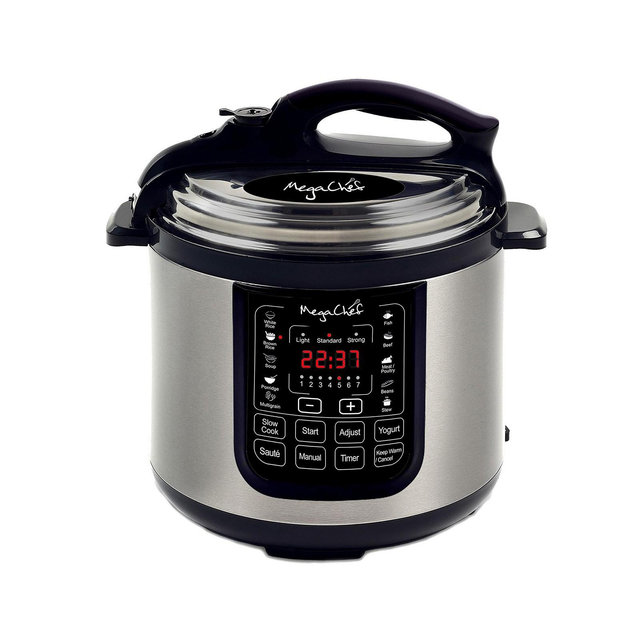 Megachef 8 Quart Digital Pressure Cooker with 13 Pre-set Multi-Function Features