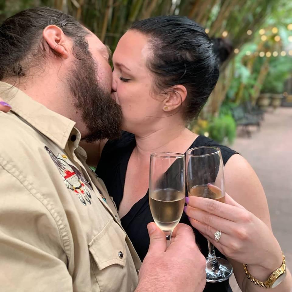The day we got engaged!