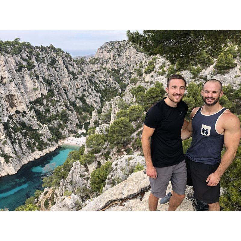 Calanques, France | We made it to the beach, but not without some rainfall.